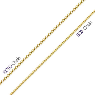 24k Gold überzogenes Personalisierte Katie Halskette