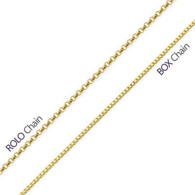 24k Gold überzogenes Personalisierte Kayden Halskette