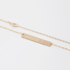 Deine Geschichte in Gold: Die Reck Mama Mantra Kette