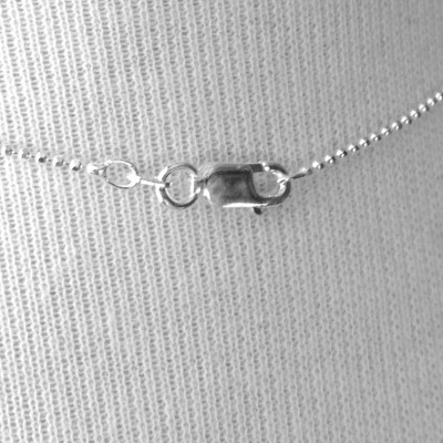 Große Initialen Herz Halskette - Sterling Silber Initial Halskette - Buchstabe W Halskette - Buchstabe W Anhänger - Herz Halskette - Charme Halskette