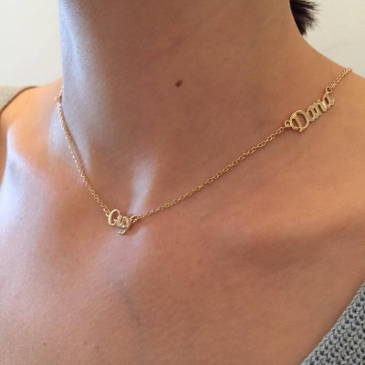 MOM Halskette - personifizierte Namen Halskette - Kindernamen - Mamma Geschenk - bestes Geschenk für Mütter - Geschenk für sie - Namen Schmuck - Mutter Halskette