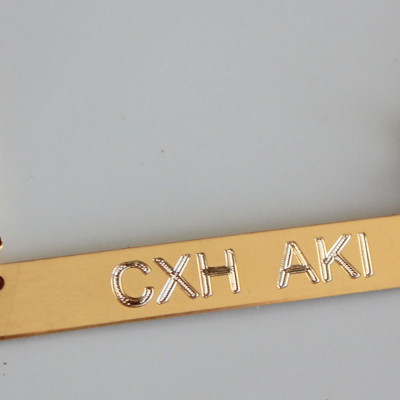 Mutters Halskette - Mutter Tagesgeschenk Goldbarren Halskette Mom Schmuck mit Monogramm Schmuck Namenskette Sterlingsilber 14k Gold Bar Halskette
