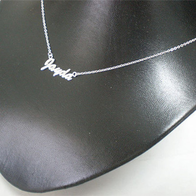 Personalisierte Namen Halskette Max 10 Buchstaben - Namen Kragen Halskette