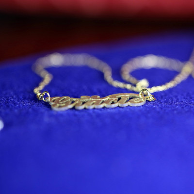 Script Namenskette - Namenskette - Silber Namenskette - Sterling Name Halskette - personifizierte Halskette - Weihnachtsgeschenk.