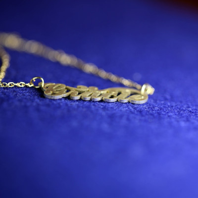 Script Namenskette - Namenskette - Silber Namenskette - Sterling Name Halskette - personifizierte Halskette - Weihnachtsgeschenk.