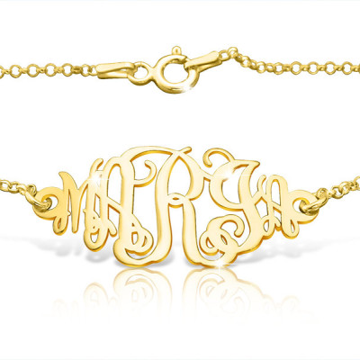 Beyonce inspiriert Goldmonogramm Armband Goldmonogramm Ankle Armband Name Armband Beyonce Goldarmband alles Gute zum Geburtstag Geschenke für Geburtstage