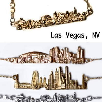 Goldbarren Halskette Halskette edlen Schmuck Gold Schichtung Halskette personalisierten Schmuck Jahrestag Geschenk Geschenk Hochzeit Schmuck Las Vegas