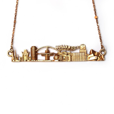 Gold Namenskette Victorian Schmuck Layering Halskette benutzerdefinierten Namen Halskette personalisierten Schmuck Geburtstagsgeschenk Schmuck Halskette Los Angeles