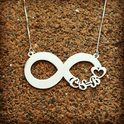 Infinity Halskette personifizierte Unendlichkeit Anhänger Zeichen für Unendlichkeit Liebhaber Halskette Weihnachtsgeschenk Couples Halskette Forever Symbol