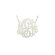 Monogramm Halskette: Dein glänzendes Statement aus Sterlingsilber rhodiniert