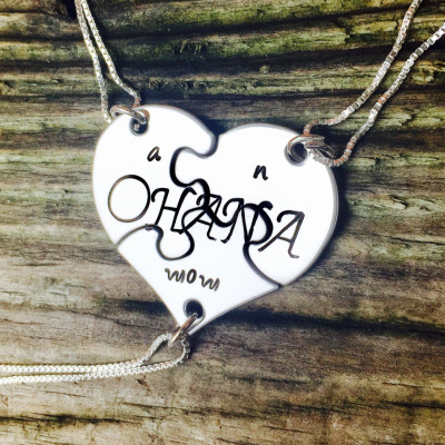 Ohana Halskette - Hawaii Schmuck - Mom Halskette - Mutter - Tochter - Schmuck - Hawaii Geschenke - Schwestern Halskette - beste Freunde Halskette