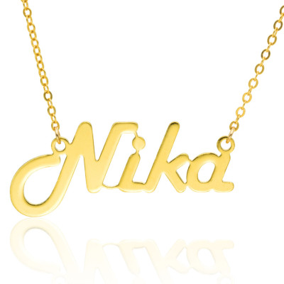 Personalisierte Namenskette - Namenskette - Gold Namenskette - Gestaltet Halskette Delicate Namenskette