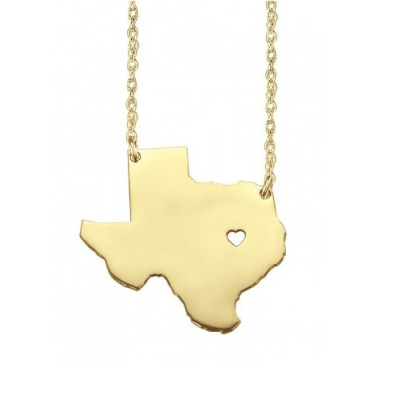 Staats Halskette Kalifornien Halskette wählen Sie Ihren Zustand Halskette texas - new york - Arizona - Florida - idahoe - North Carolina - Süden carolin