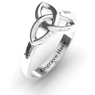 Sinéad keltischer Knoten Ring
