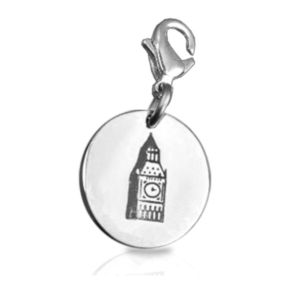 personalisierte Big Ben Tower Clock Charm