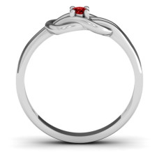 Liebesknoten Ring: Dein Symbol der ewigen Verbundenheit, handgemacht!