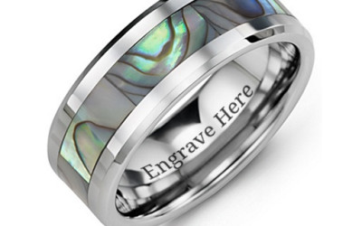 Herren Perlen Wolfram Ring: Eine Geschichte von Stärke & Glanz