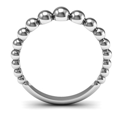 Sterling Silber wulstige Schönheit Ring