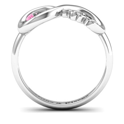 XOXO Infinity Ring