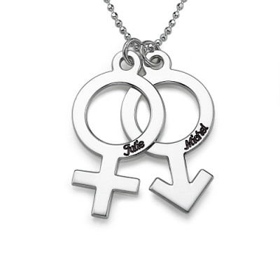 Halskette mit FemaleMale Symbol