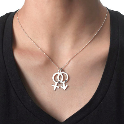 Halskette mit FemaleMale Symbol