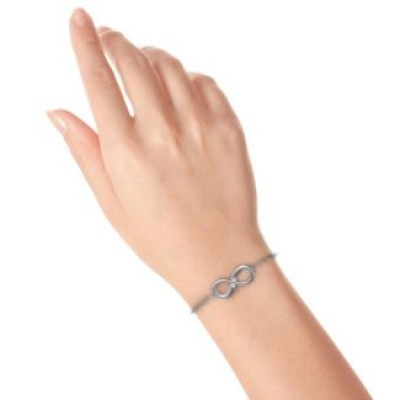 personalisierte TwosomeInfinity Armband