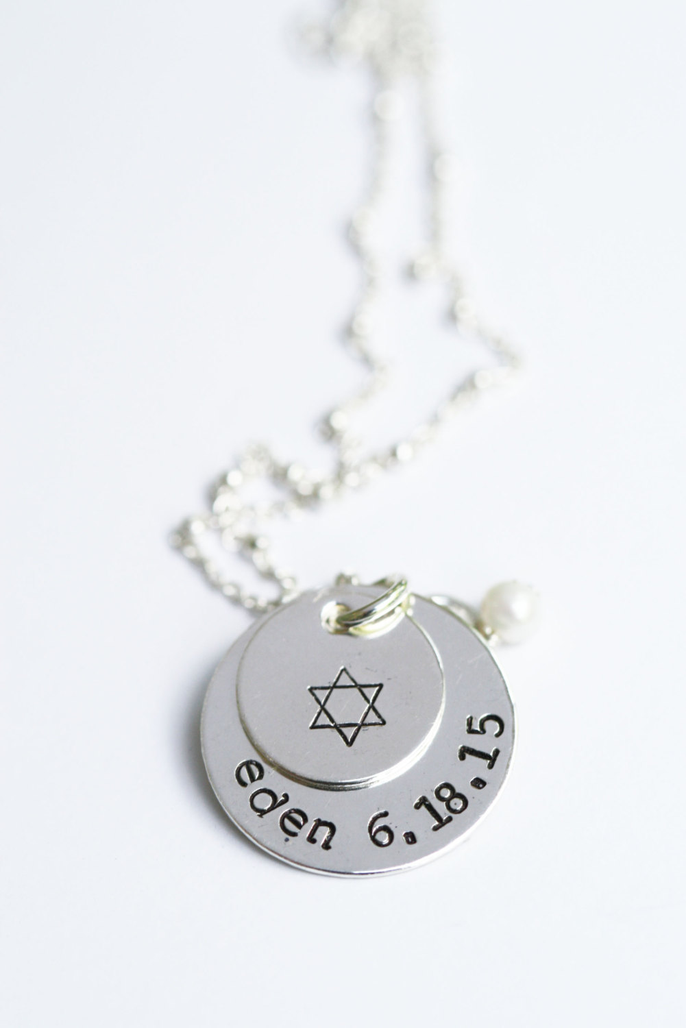 Bat Mitzvah Geschenk: J&uuml;discher Stern Halskette - J&uuml;discher Schmuck f&uuml;r M&auml;dchen