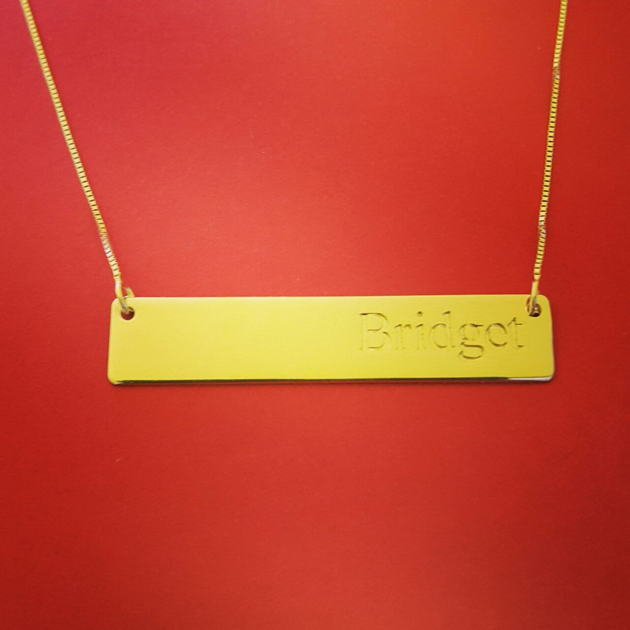 Goldbarren Halskette Hanna Marin - Ashley Benson Pretty Little Liars Schmuck | Kardashian Style