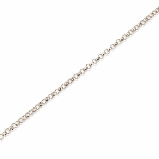 Gro&szlig;e Monogramm Halskette - Silber Monogramm Anh&auml;nger Kette mit Monogramm Lockte