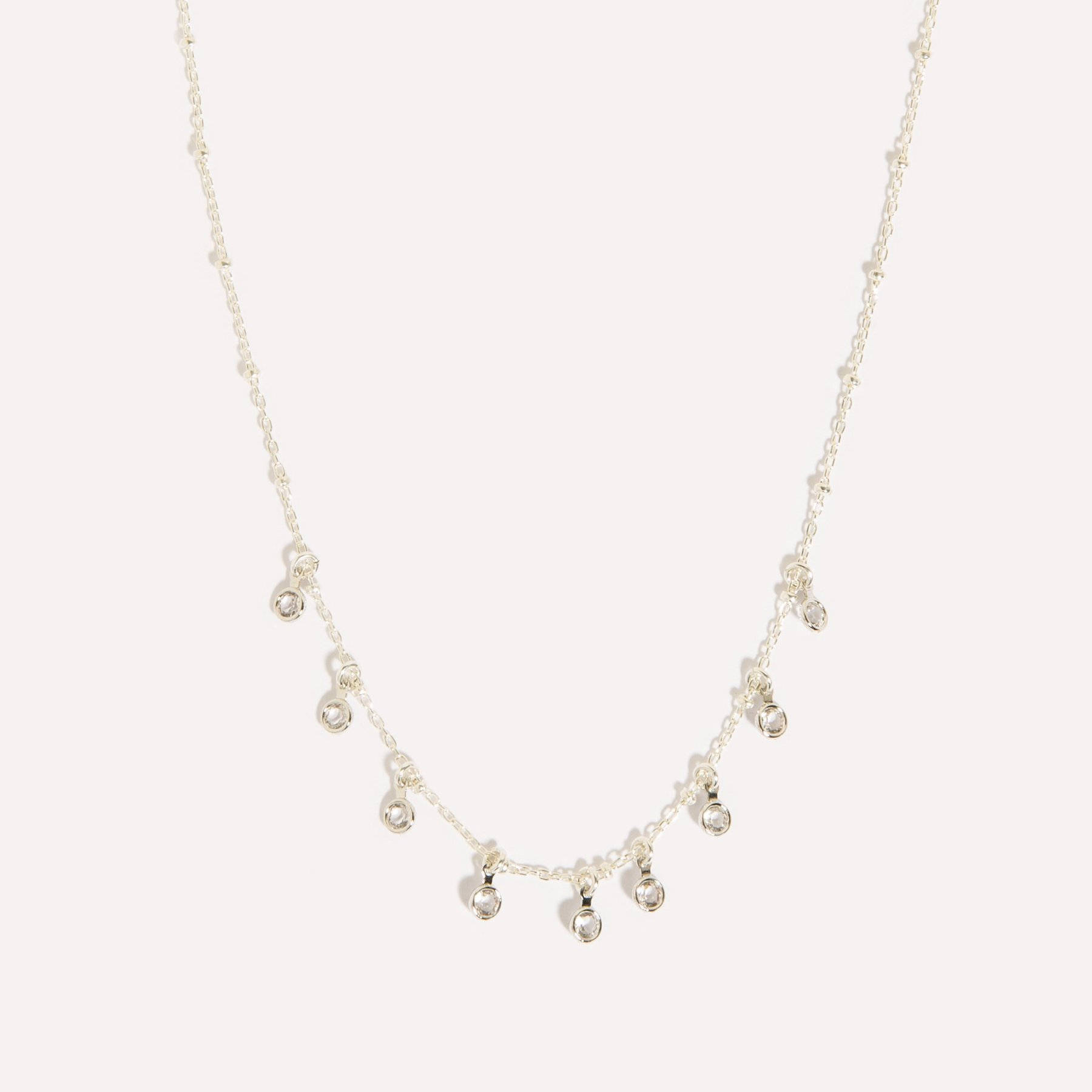 Liv Damen Halskette Silber | Elegante Kette f&uuml;r Frauen