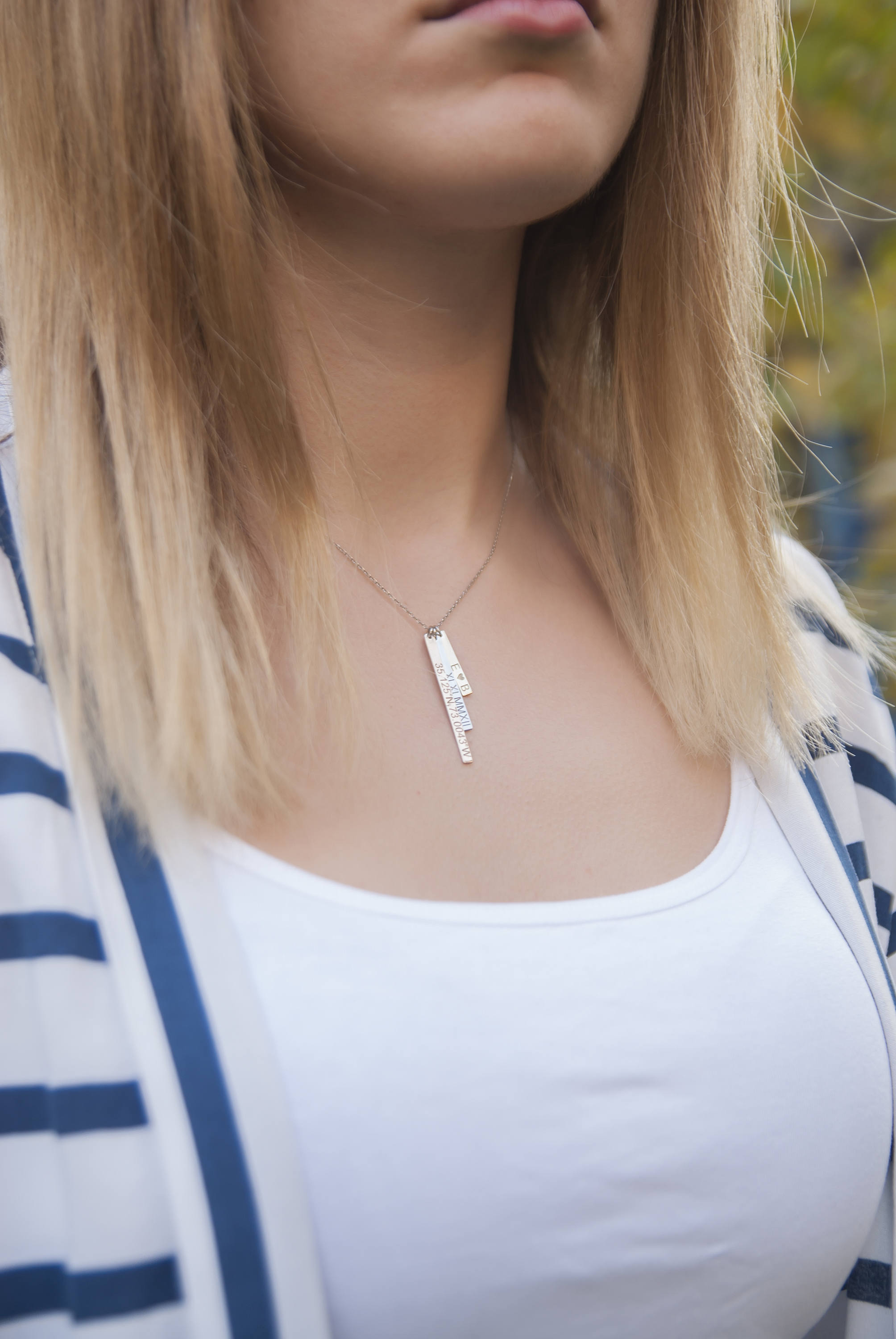 Personalisierte Halskette f&uuml;r Frauen | 925 Sterlingsilber | Geschenk f&uuml;r Mutter