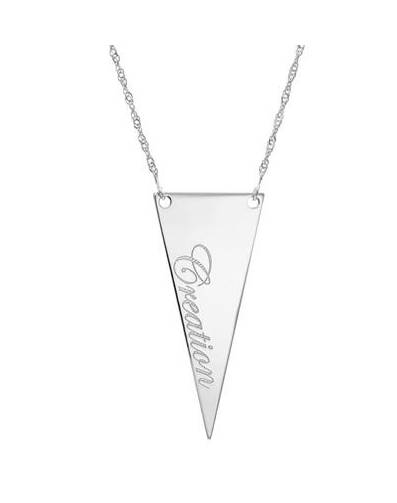 Personalisierte Silber Namenskette mit Gravur - Schmuck und Geschenkidee