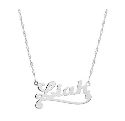 Personalisierte Silber Namenskette - Individuelle Halskette &amp; Schmuck | Geschenkidee