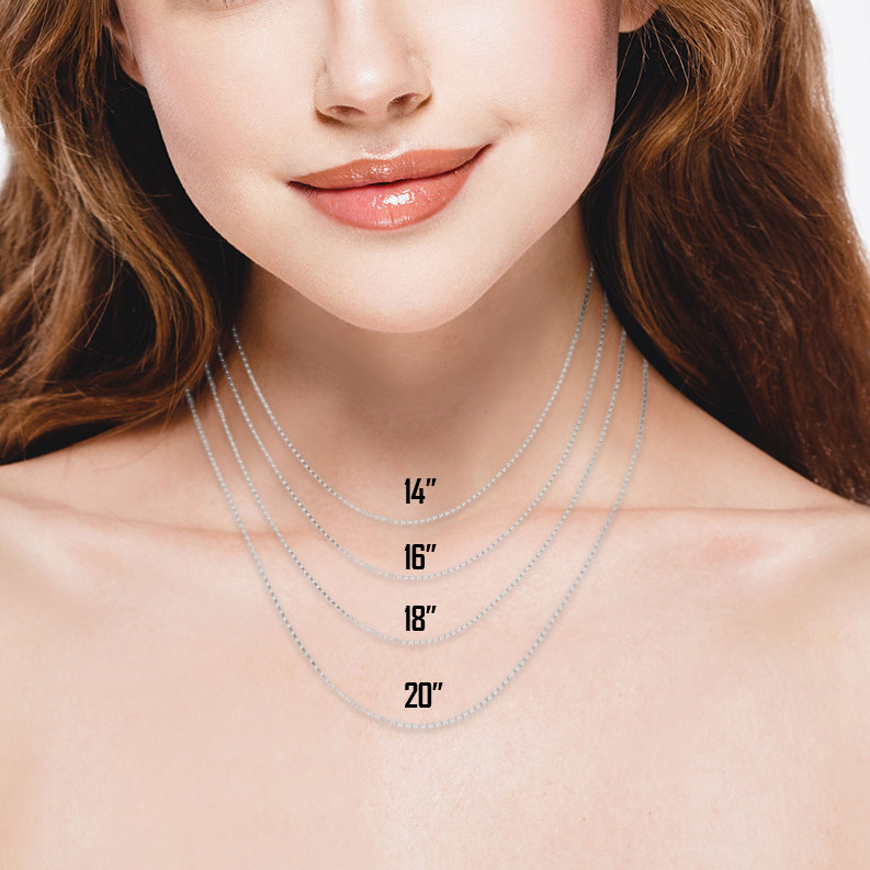 Silber Namenskette Personalisiert - Halskette mit Wunschname | Weihnachtsgeschenk Schmuck