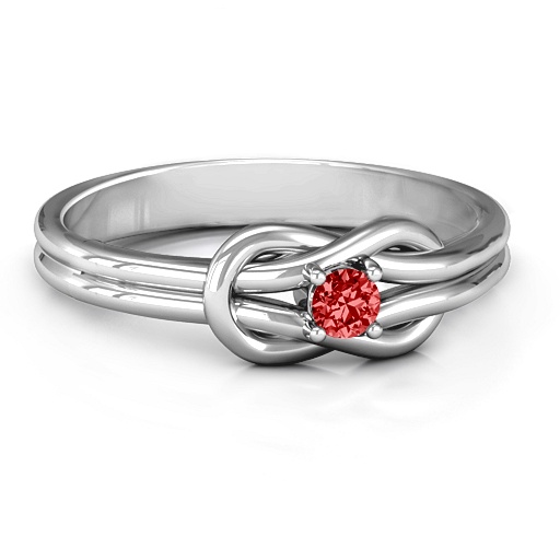 Liebesknoten Ring - Hochwertiger Schmuck f&uuml;r Romantiker