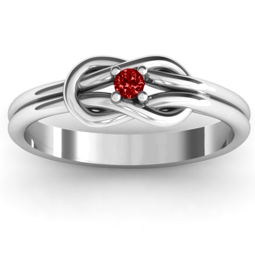 Liebesknoten Ring - Hochwertiger Schmuck f&uuml;r Romantiker