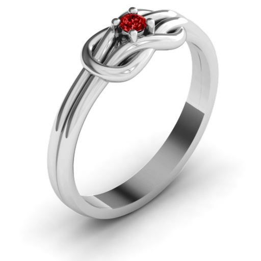 Liebesknoten Ring - Hochwertiger Schmuck f&uuml;r Romantiker