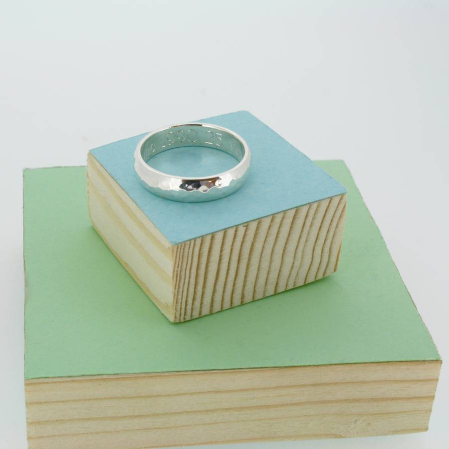 Personalisierter Herren Gunwalloe Ring
