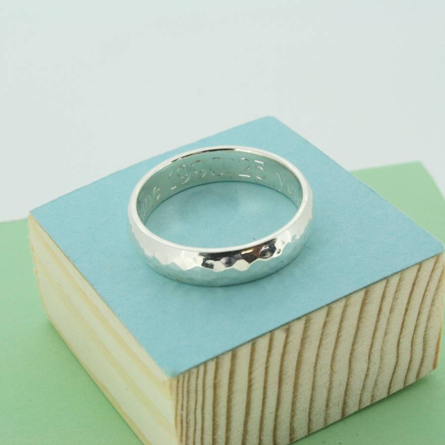 Personalisierter Herren Gunwalloe Ring
