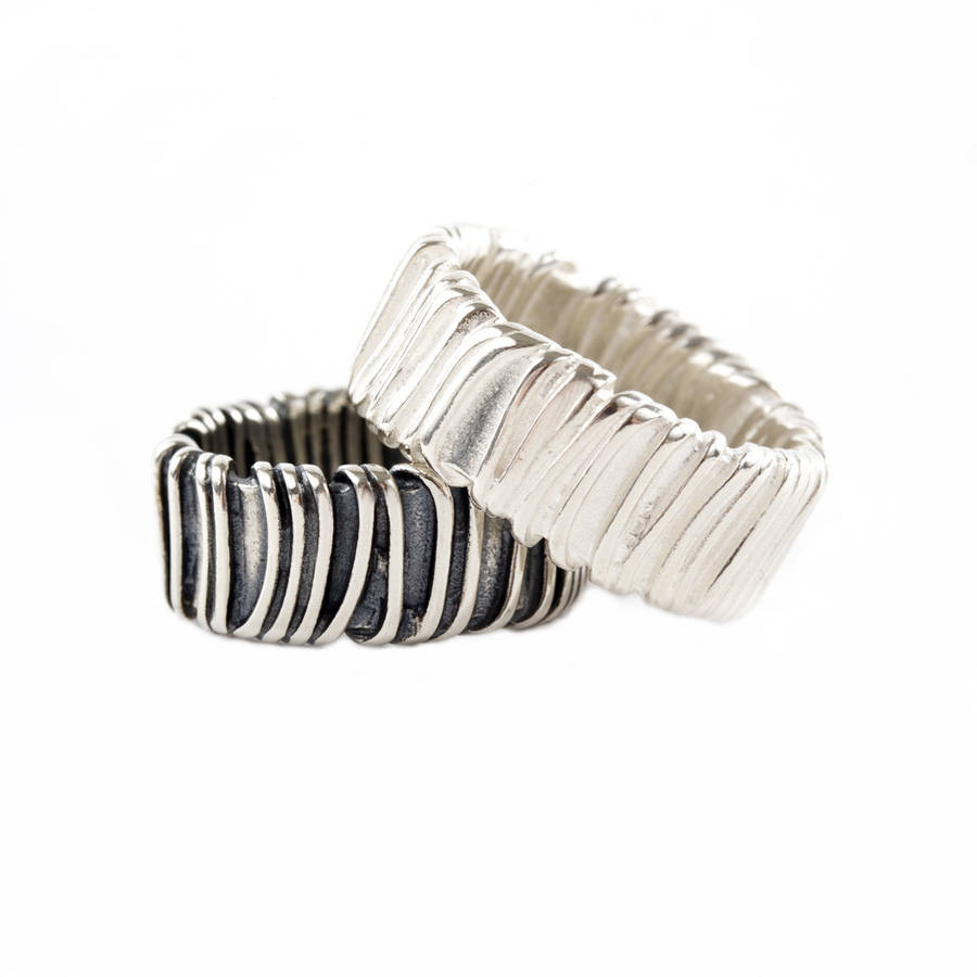 Gro&szlig;er Sterling Silber Ring - Hochwertiger Schmuck f&uuml;r Damen und Herren